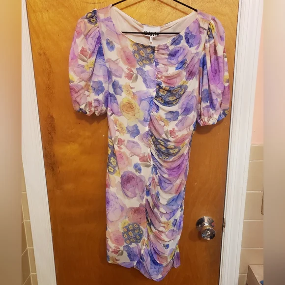 sir primrose ruched mini dress SIR - Primrose Ruched Midi Dress (Size 3) – Goldie's